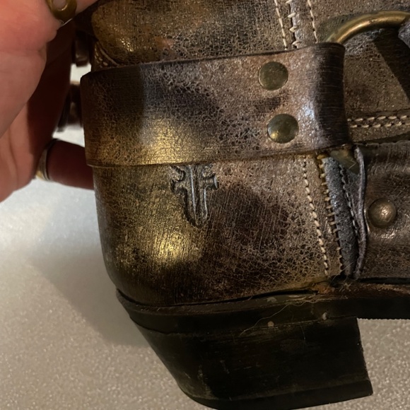 Vintage Frye harness boots - Picture 5 of 6